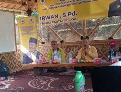Reses, Anggota DPRD Cianjur H.Irwan Serap Aspirasi Warga Cibeber 