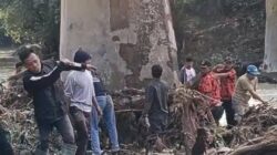 Antisipasi Banjir, Pemuda Pancasila Cibeber Gelar Aksi Bersih Sungai Cikondang