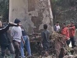 Antisipasi Banjir, Pemuda Pancasila Cibeber Gelar Aksi Bersih Sungai Cikondang