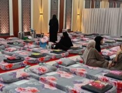Jemaah Haji Cianjur Berangkat dari Mapolres, Aula Bhayangkara Jadi Penginapan