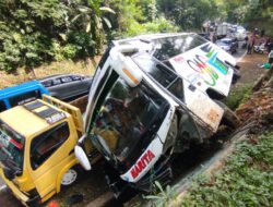 Bus Marita Kecelakaan di Cugenang, Penumpang Sebut Rem Tercium Bau Sejak Ciawi