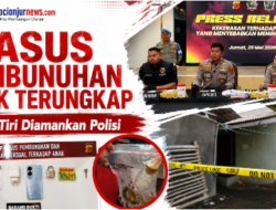 Polres Cianjur Ungkap Kasus Biadab, Ayah Tiri Lecehkan lalu Habisi Nyawa Anak Tirinya