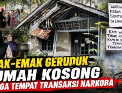 Emak-emak Haurwangi Geruduk Rumah Kosong Diduga Tempat Transaksi Narkoba