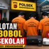 Komplotan Pembobol Dua Sekolah Ditangkap Polsek Sindangbarang