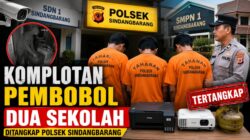 Komplotan Pembobol Dua Sekolah Ditangkap Polsek Sindangbarang