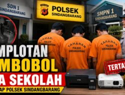 Komplotan Pembobol Dua Sekolah Ditangkap Polsek Sindangbarang