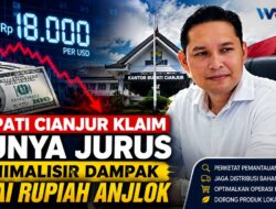 Bupati Cianjur Klaim Punya Jurus Minimalisir Dampak Nilai Rupiah Anjlok