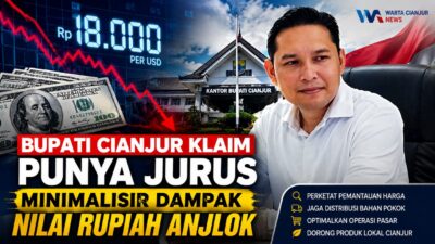 Bupati Cianjur Klaim Punya Jurus Minimalisir Dampak Nilai Rupiah Anjlok