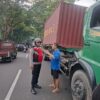 Truk Tabrak Tiga Sepeda Motor di Cikalongkulon, Empat Luka-luka