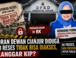 Laporan Dewan Cianjur Diduga Akali Reses Tidak Bisa Diakses, Melanggar KIP? 