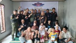 DPC FBI Cianjur Santuni Anak Yatim Dimomen Hari Asyuro   