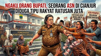 Ngaku Orang Bupati, Seorang ASN di Cianjur Diduga Tipu Rakyat Ratusan Juta