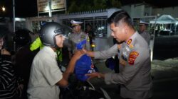 Polres Cianjur Salurkan Ratusan Paket Sembako, 58 Motor Knalpot Brong Diamankan