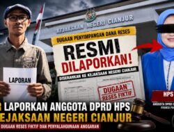 AMAR Resmi Laporkan Dugaan Penyimpangan Dana Reses Anggota DPRD Cianjur ke Kejari