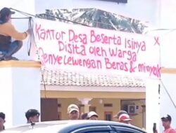 Bantuan Beras dan Minyak Diduga Diselewengkan, Warga Sukapura Cidaun Murka