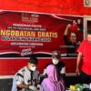 Peringati Bulan Bung Karno, DPC PDIP Cianjur Gelar Pengobatan Gratis di Cibinong