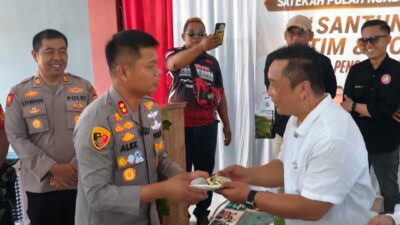 Bagong Mogok Gandeng Polres dan Pemkab Cianjur Gelar Bakti Sosial Sambut HUT Bhayangkara ke-80