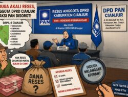 Diduga Akali Reses, Anggota DPRD Cianjur Fraksi PAN Disorot.