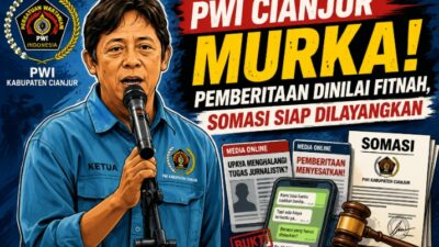 PWI Cianjur Bongkar Dugaan Pemerasan Oknum Media, Siap Somasi