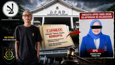 Kasus Etik DPRD Cianjur Diproses BK, AMAR Akan Lapor Dugaan Korupsi Reses
