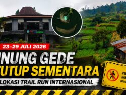 Gunung Gede Pangrango Ditutup Tujuh Hari untuk Event Trail Run Internasional