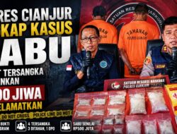 Polres Cianjur Bongkar Jaringan Sabu di Gekbrong, 270 Gram Barang Bukti Diamankan