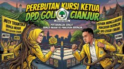 Dua Politisi Adu Kekuatan, Bunga Mekar VS Pangeran Beringin