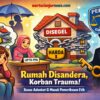 Rumahnya Diduga Disandera Pengacara G, Korban Datangi Psikolog
