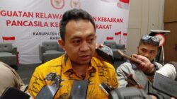 Anggota DPR RI Isfhan Taufik Munggaran Kukuhkan Relawan Gerakan Kebajikan Pancasila
