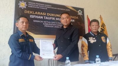 Didukung AMPI, Isfhan 99 Persen Jadi Ketua DPD Golkar Cianjur