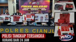 Polres Cianjur Ringkus Tersangka Penusukan Pedagang Kelapa Kurang dari 24 Jam, Motif Terungkap