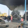 Kebakaran Pabrik Ban Bekas di Sukaluyu, Damkar Sebut Api Berasal dari Pintu Boiler