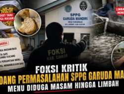 FOKSI Kritik Segudang Permasalahan SPPG Garuda Mandiri, Menu Diduga Masam Hingga Limbah 