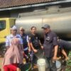 Di Tengah Kemarau, FBI Cianjur Salurkan Air Bersih ke Warga Cihaur Cibeber