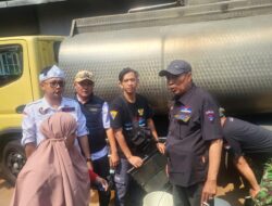 Di Tengah Kemarau, FBI Cianjur Salurkan Air Bersih ke Warga Cihaur Cibeber