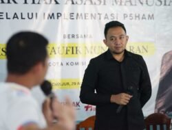 Sosialisasi P5HAM di Naringgul, Isfhan Tekankan HAM Dimulai dari Diri Sendiri