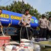 Polres Cianjur Salurkan 10 Ribu Liter Air Bersih untuk Warga Terdampak Kekeringan