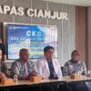 Jaga Kebugaran Petugas, Lapas Cianjur Gelar Pemeriksaan Kesehatan Gratis