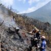 Medan Terjal dan Sulit Air, Satgas Karhutla Polres Cianjur Padamkan Bara di Gede Pangrango