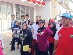 Pemdes Sukawangi Gelar Jalan Sehat Meriahkan HUT RI ke-81dan HUT Sukawangi ke106