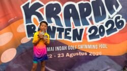 Bikin Bangga, Perenang Asal Cianjur Raih Prestasi di KRAPDA Banten