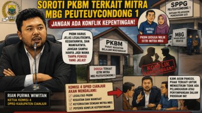 PKBM Terafiliasi Mitra MBG Peuteuycondong 1 Potensi Konflik Kepentingan Menguat