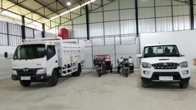 Koperasi Merah Putih Desa Sukawangi Siap Launching, Kendaraan Operasional Sudah Tersedia