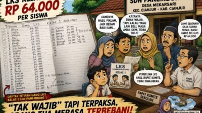 “Tidak Wajib” Tapi Bikin Tertekan, Orang Tua SDN Panembong 1 Keluhkan Pembelian LKS