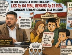 DPRD Cianjur Sentil SDN Panembong 1. LKS dan Renang Jangan Jadi Beban Orang Tua