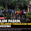 Api Belum Padam Total, Puluhan Relawan Pilih Tinggalkan Gunung Gede karena Kecewa