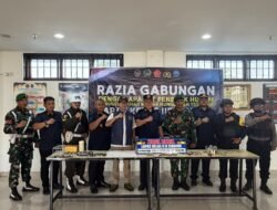 Lapas Cianjur Gelar Razia Gabungan, 117 Personel Sisir Seluruh Blok Hunian