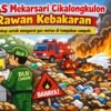 TPAS Mekarsari Cikalongkulon Rawan Kebakaran, Pemkab Cianjur Antisipasi