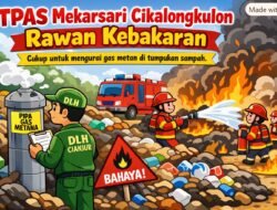 TPAS Mekarsari Cikalongkulon Rawan Kebakaran, Pemkab Cianjur Antisipasi