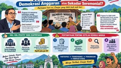 Rembug Warga, Demokrasi Anggaran atau Sekadar Seremonial?